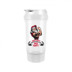 Scitec Shaker "No Lift No Gift" White - 500ml