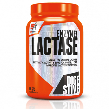Extrifit Lactase Enzyme 5000 FCC - 60 kaps.