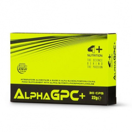 4+ Nutrition Alpha GPC - 30 kaps.