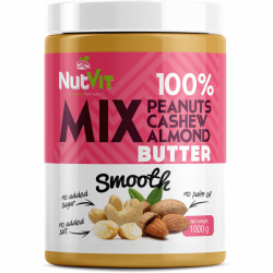 Ostrovit NutVit 100% Butter Mix Smooth - 1000g