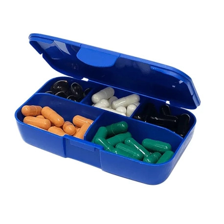 Trec Pillbox Stronger Together BLUE - 1 szt.