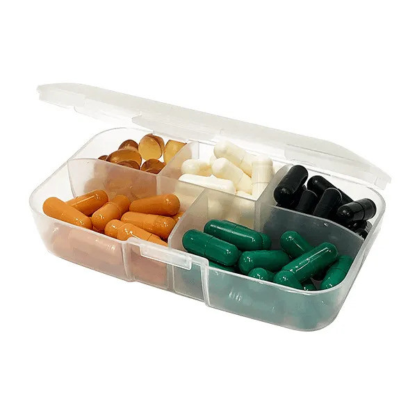 Trec Pillbox Stronger Together TRANSPARENT - 1 szt.