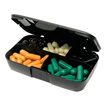 Trec Pillbox Stronger Together BLACK - 1 szt.