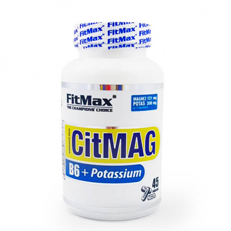 FitMax CitMag B6 + Potassium - 45 tabl.