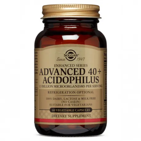 Solgar Advanced Acidophilus 40+ - 120 kaps.