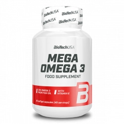 BioTech Mega Omega 3 - 180 kaps.