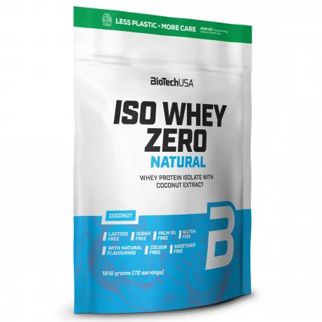 BioTech Iso Whey Zero Natural - 1816g