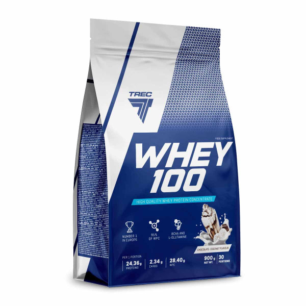 Odżywka białkowa Trec Whey 100 - 900g