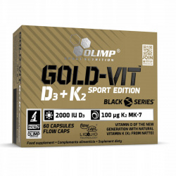 Olimp Gold-Vit D3 + K2 Sport Edition - 60 kaps.