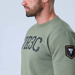 Trec Wear® Sweatshirt 035 7R3C Olive