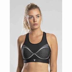 Trec Wear® Sport Bra TRECGIRL 14 Opti Black Grey