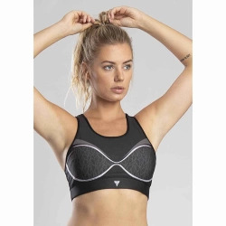 Trec Wear® Sport Bra TRECGIRL 14 Opti Black Grey