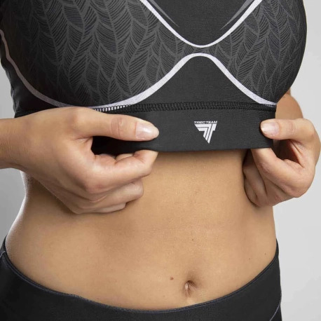 Trec Wear® Sport Bra TRECGIRL 14 Opti Black Grey