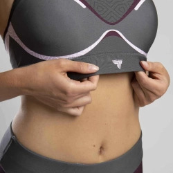 Trec Wear® Sport Bra TRECGIRL 13 Opti Pink Grey