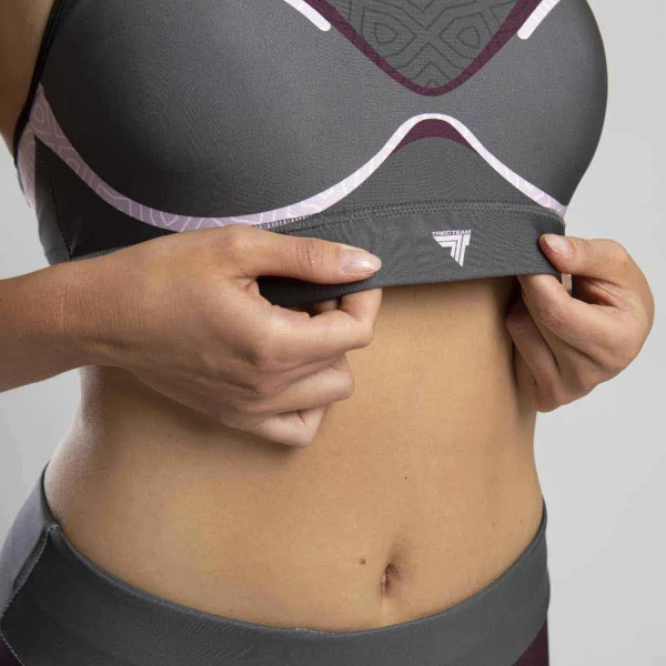 Trec Wear® Sport Bra TRECGIRL 13 Opti Pink Grey