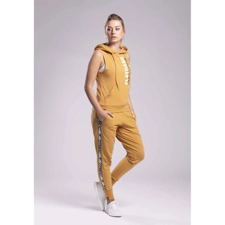 Trec Wear® Pants TRECGIRL 005 Jogger Stripe Beige