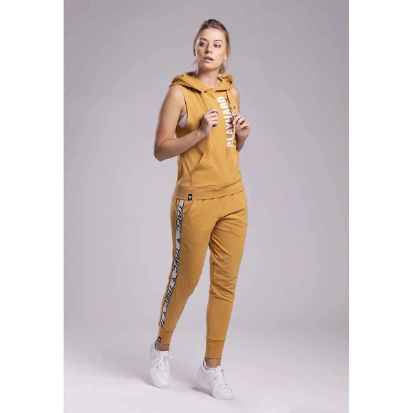 Trec Wear® Pants TRECGIRL 005 Jogger Stripe Beige