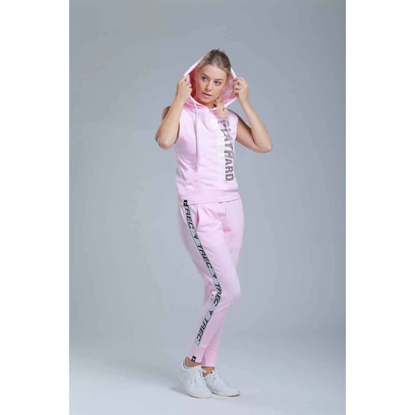 Trec Wear® Boxer Hoodie TRECGIRL 02 Stripe Pink