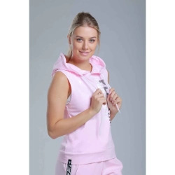 Trec Wear® Boxer Hoodie TRECGIRL 02 Stripe Pink