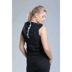 Trec Wear® Boxer Hoodie TRECGIRL 01 Stripe Black