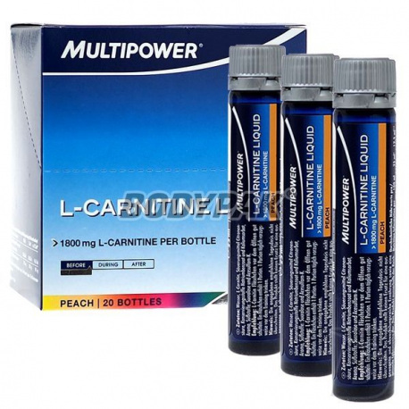Multipower L-Carnitine Liquid Forte 1800mg - 20 fiolek