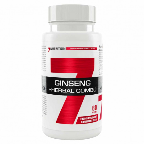 7Nutrition Ginseng + Herbal Combo - 60 kaps.