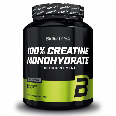 BioTech 100% Creatine Monohydrate - 1000g