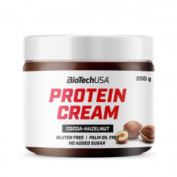 BioTech Protein Cream Proteinowy Krem o smaku kakaowo-orzechowym - 200g