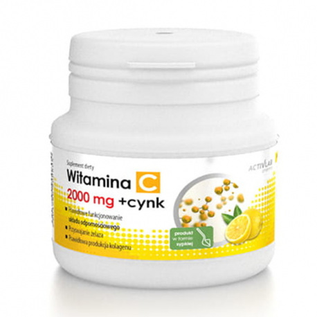 Activlab Pharma Witamina C 2000 mg + Cynk - 150g