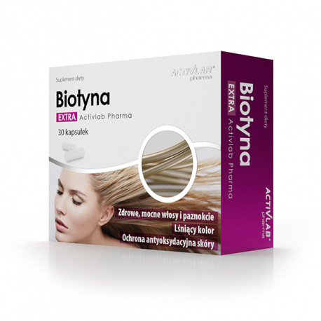 Activlab Pharma Biotyna Extra - 30 kaps.