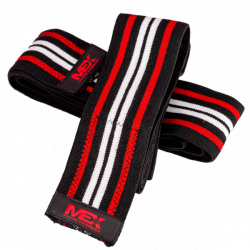 MEX Knee Wraps Red (Opaski na kolana) - 1 komplet