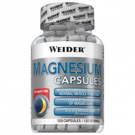 Weider Magnesium Caps - 120 kaps.