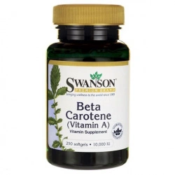 Swanson Beta Carotene [Vitamin A] 10.000 IU - 250 kaps.