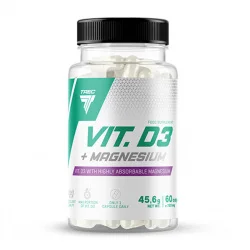 Trec Vitamin D3 + Magnesium - 60 kaps.