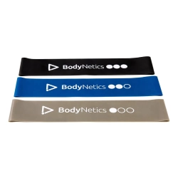 BodyNetics Mini Power Band - 3 szt.