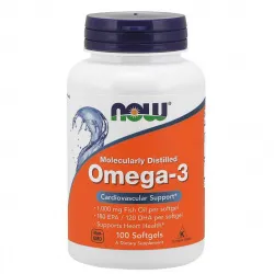 NOW Foods Omega 3 1000 mg - 100 kaps.