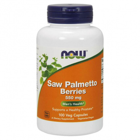 NOW Foods Saw Palemtto Berries 550 mg - 100 kaps.