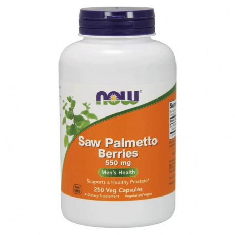NOW Foods Saw Palemtto Berries 550 mg - 250 kaps.