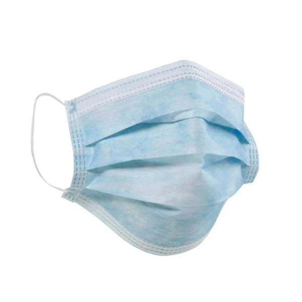 Zestaw maseczek 3-warstwowych z atestem - 50 szt.