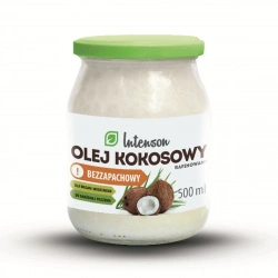 Intenson Olej Kokosowy Rafinowany Bezzapachowy - 500ml