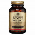 Solgar Biotin Super Potency 5000 mcg - 50 kaps.
