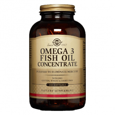 Solgar Omega 3 Fish Oil Concentrate - 120 kaps.