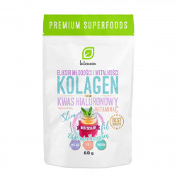 Intenson Kolagen + Witamina C + Kwas Hialuronowy - 60g