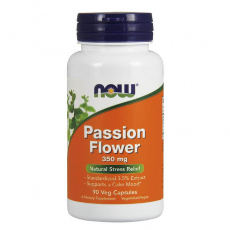 NOW Foods Passion Flower 350 mg - 90 kaps.