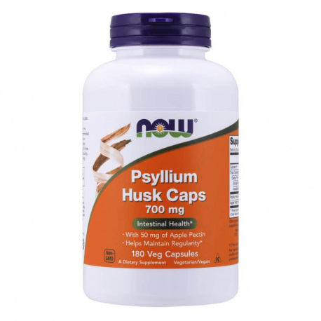 NOW Foods Psyllium Husk Caps - 180 kaps.