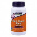 NOW Foods Red Yeast Rice 600 mg - 60 kaps.