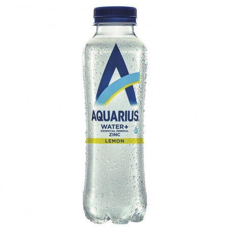 Aquarius Napój niegazowany z cynkiem [Cytryna] - 400 ml