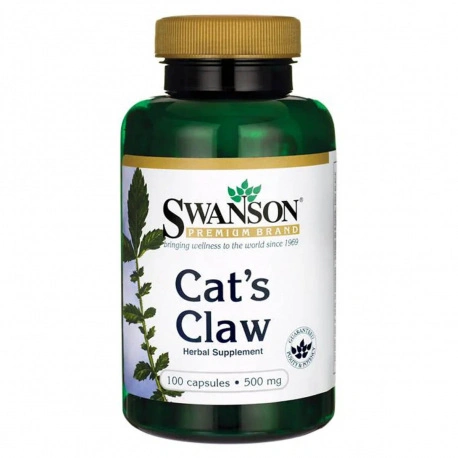 Swanson Cat's Claw 500mg - 100 kaps.