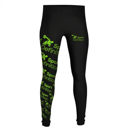 Sport Definition Legginsy Męskie Czarne