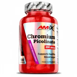 Amix Chromium Picolinate 200 mcg - 100 kaps.